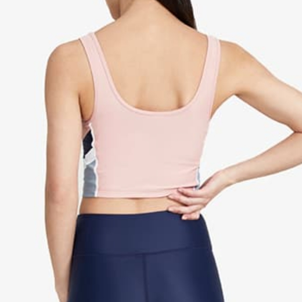 New P.E Nation Flex It Pink Pale Sports Bra Tank Top NWT Size XS - Picture 6 of 15